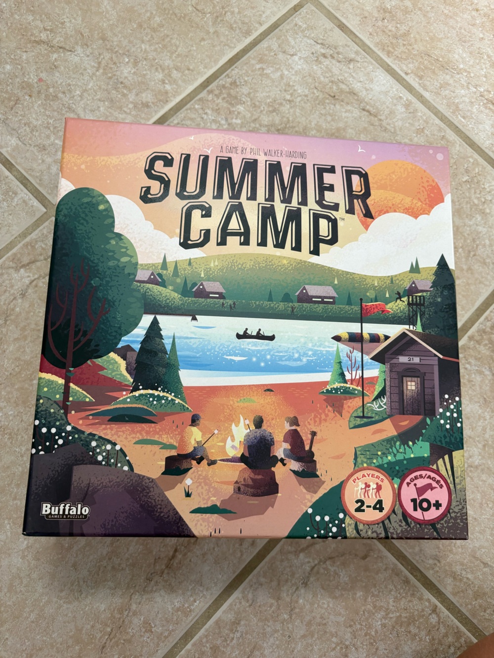 🆕 Summer Camp deck-building card game from Buffalo Games 2-4 players 10 and up